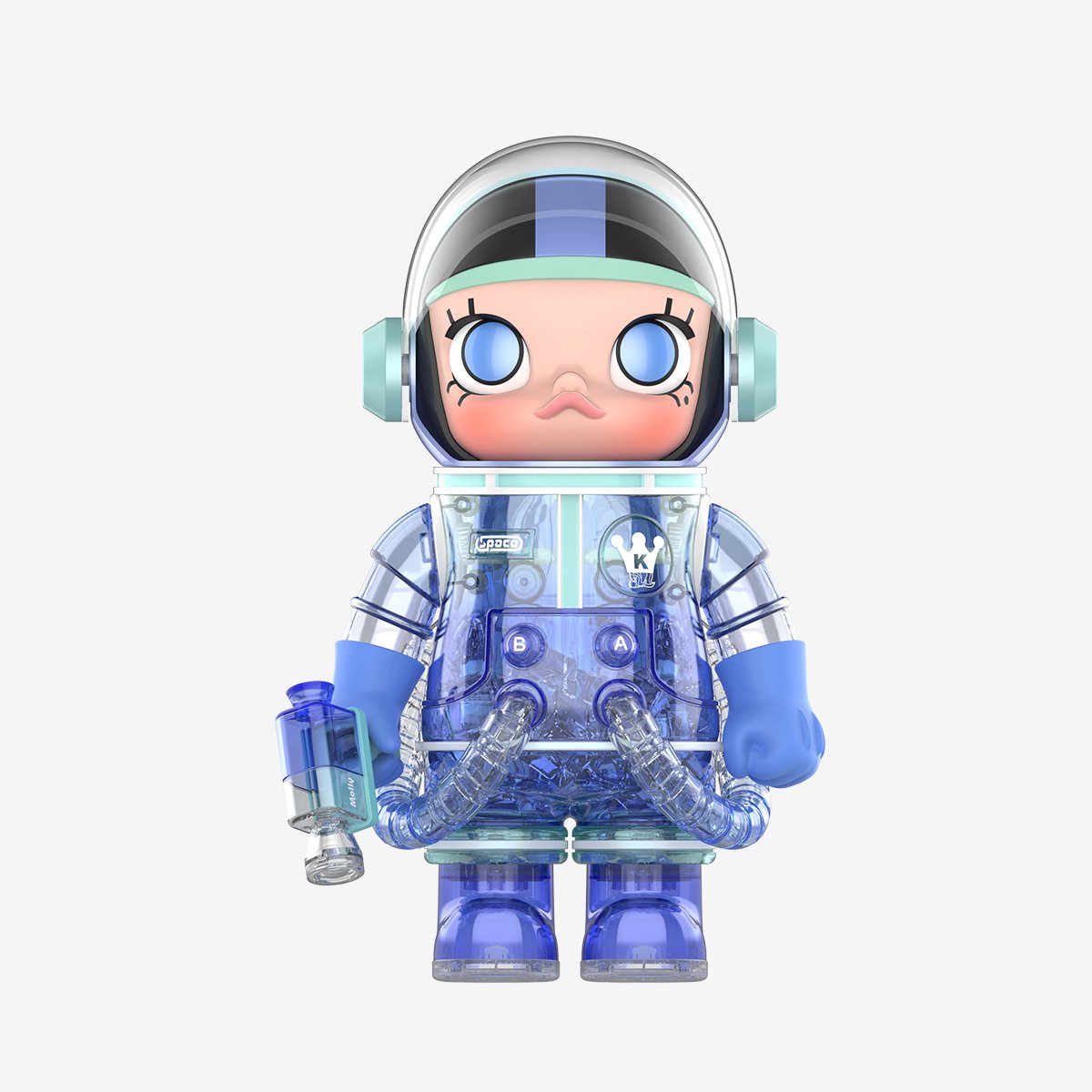 MEGA SPACE MOLLY 400% SOFT DRINKS  - BLUE HAWAII
