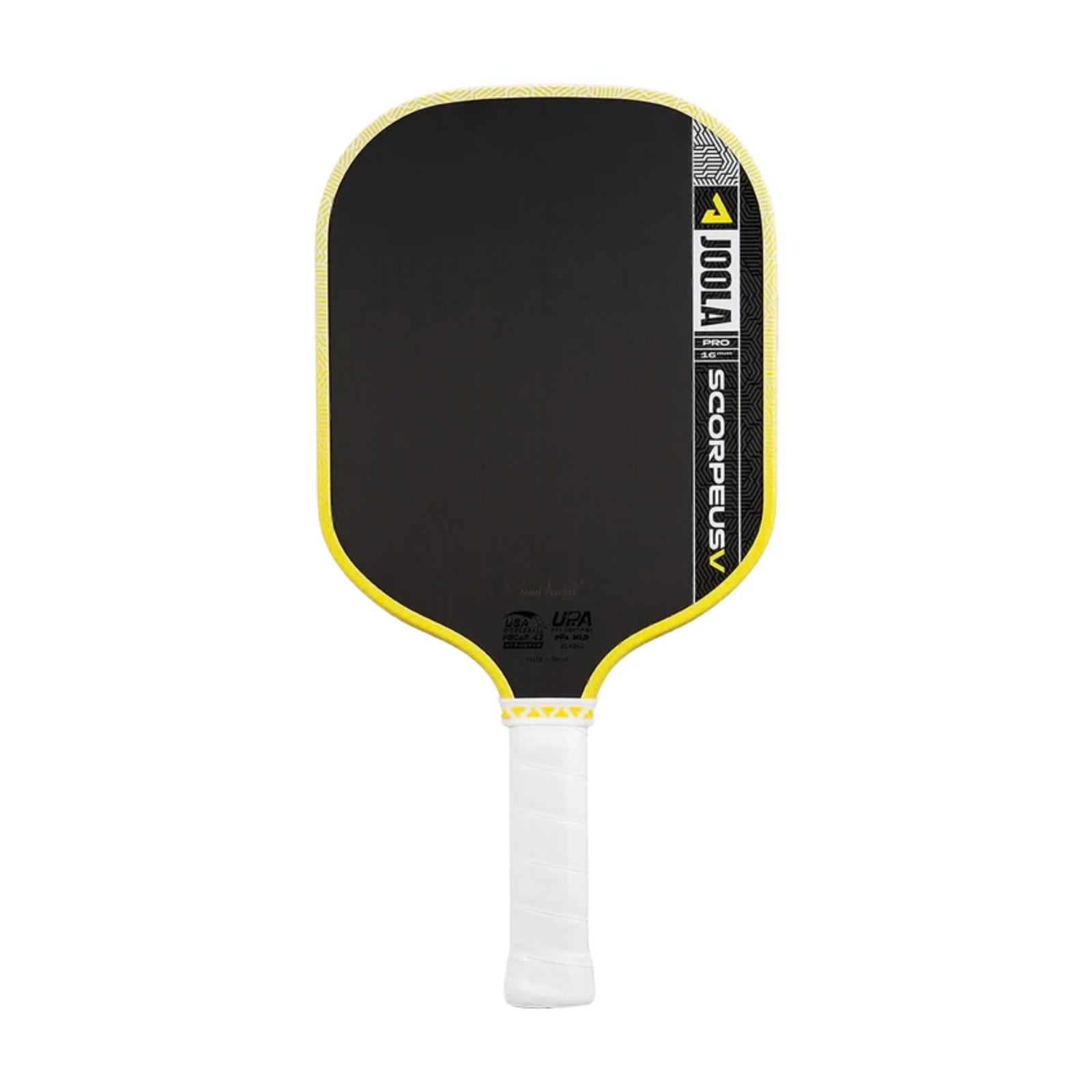 JOOLA-Scorpeus-Pro-V-16mm-Pickleball-Paddle-Yellow-1
