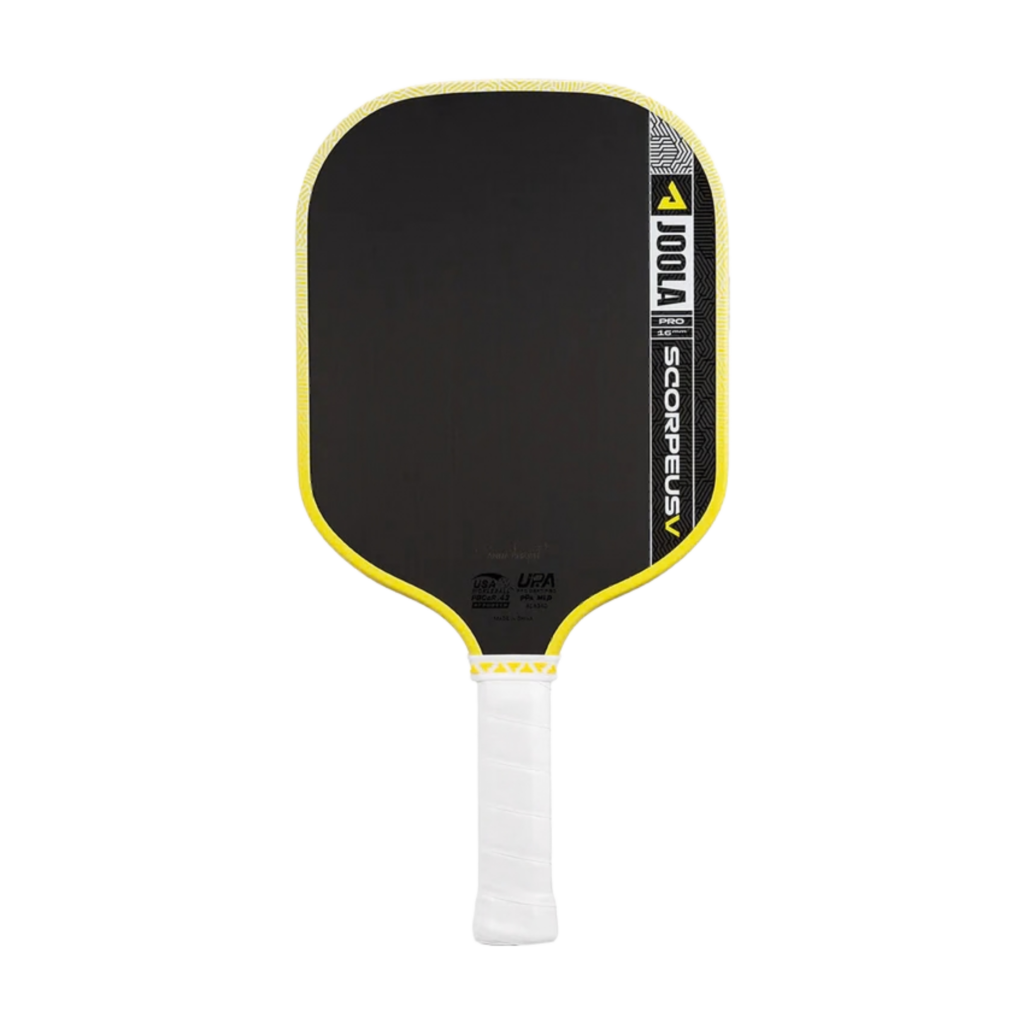 JOOLA-Scorpeus-Pro-V-16mm-Pickleball-Paddle-Yellow-1